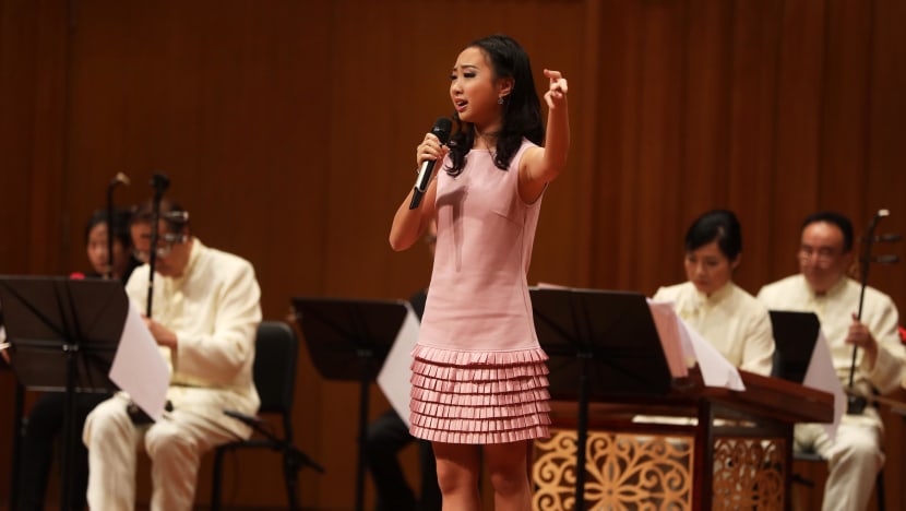 Painted faces: 15-year-old Nanyang Girls' High School student stands out in traditional Teochew opera