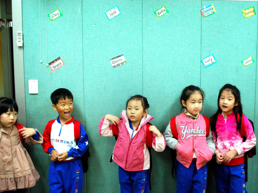 In Seoul, tuition for pre-schoolers is a norm