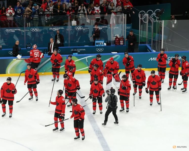 Ice hockey-Canada wallop France to close group stage