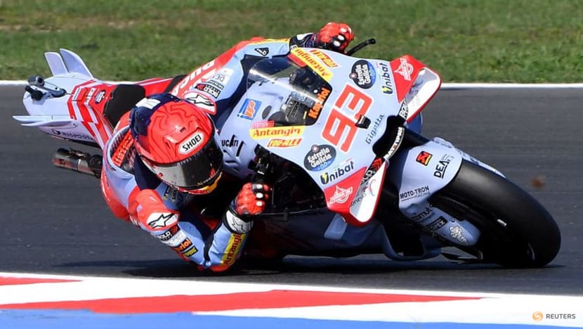 Marquez says MotoGP title race is between Martin and Bagnaia