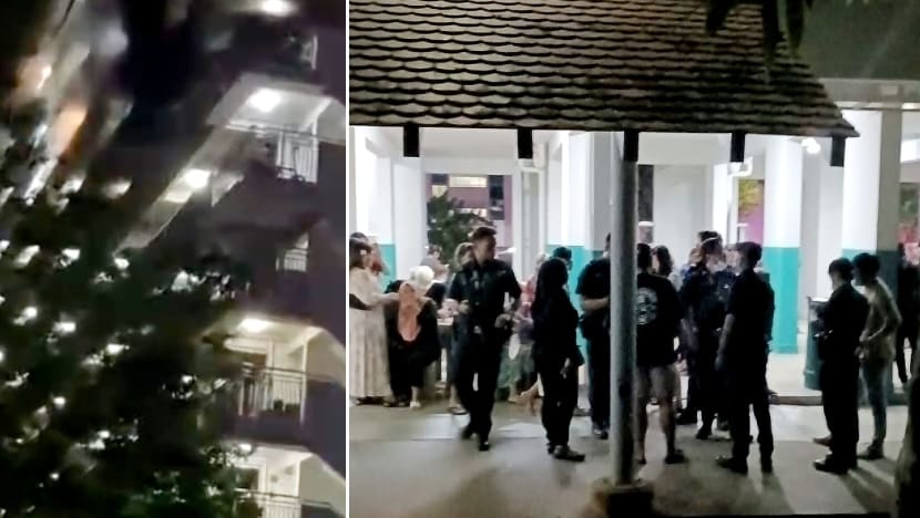 100 residents evacuated in Bedok North flat fire