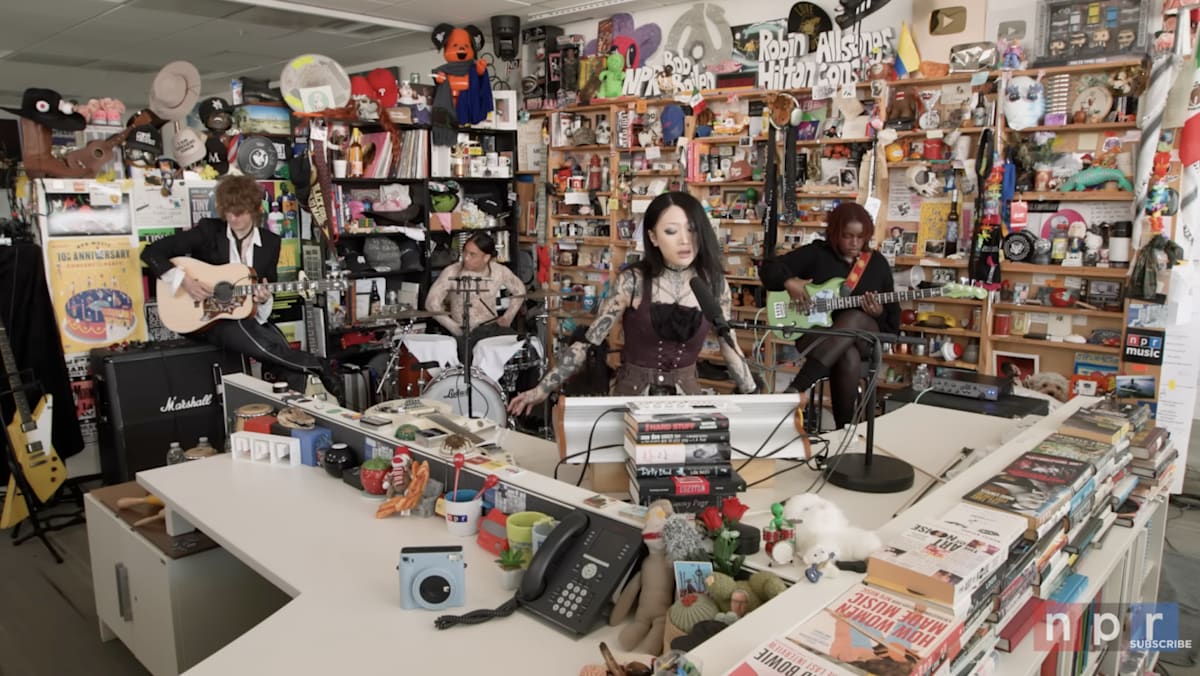 Singapore’s Yeule performs on Tiny Desk Concerts, joins list that includes Taylor Swift, Adele