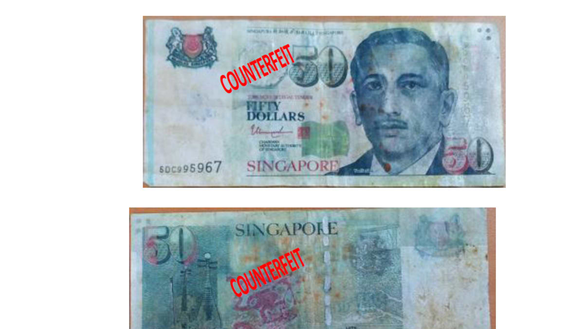 Man allegedly involved in production of fake S$50 notes arrested - TODAY