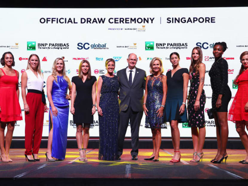 WTA chairman and CEO Steve Simon admitted he is keen for the WTA Finals stay on in Singapore for the future. Photo: Getty Images for WTA Finals