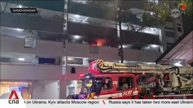 Fire in Jurong East: 67-year-old man dies after fire breaks out in flat, about 50 evacuated