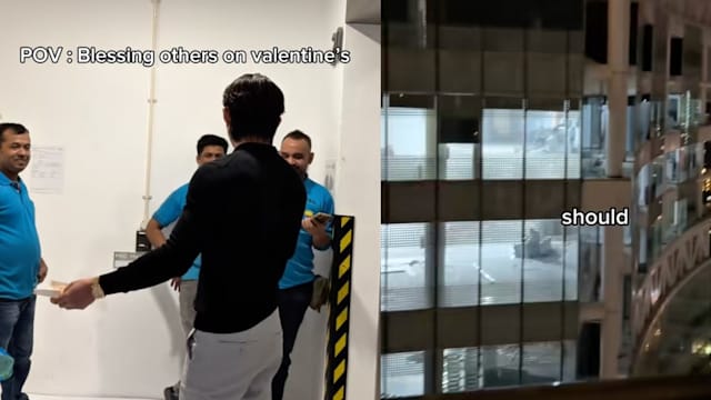 19岁网红给建筑工人50元买花 暖心举动获赞