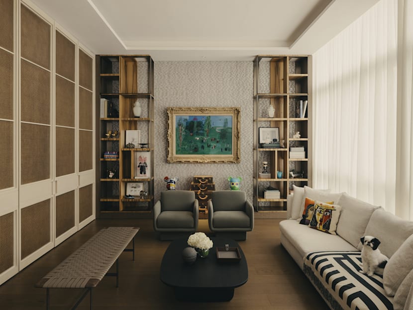 Inside an art-filled Singapore home that feels like a museum in the sky