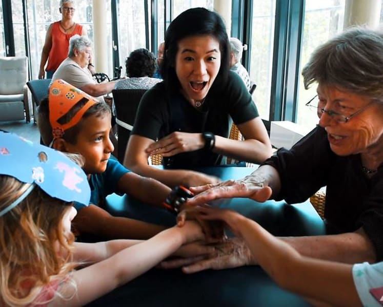 'It's like I’m part of life again’: The magic when seniors and kids do daycare together