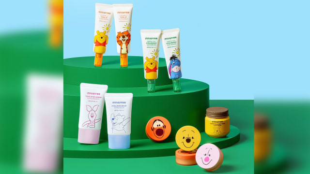 防晒护肤也要可可爱爱！INNISFREE×小熊维尼限定系列，新加坡天气的救星！