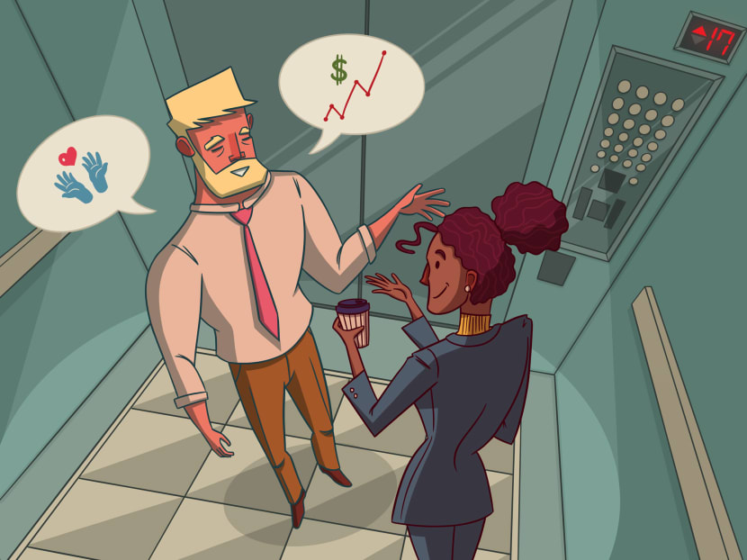 Make a 30-second ‘elevator pitch’ to success