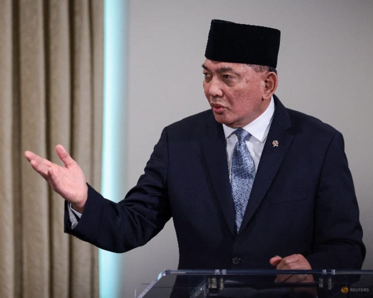 Indonesia signed letter but made no commitment to US on airspace access, defence minister says