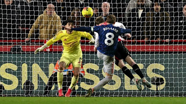 英超：阿申纳遭布伦特福德以1比1踢和