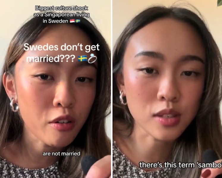#trending: S'pore woman's biggest culture shock living in Sweden? Many couples skip marriage even after kids