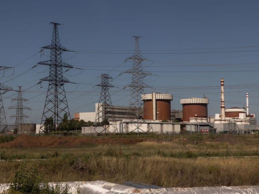 A general view of the South Ukraine Nuclear Power Plant near the city of Yuzhnoukrainsk in Mykolaiv region on Aug 7, 2023, amid the Russian invasion of Ukraine. A general view of the South Ukraine Nuclear Power Plant near the city of Yuzhnoukrainsk in Mykolaiv region on Aug 7, 2023, amid the Russian invasion of Ukraine.