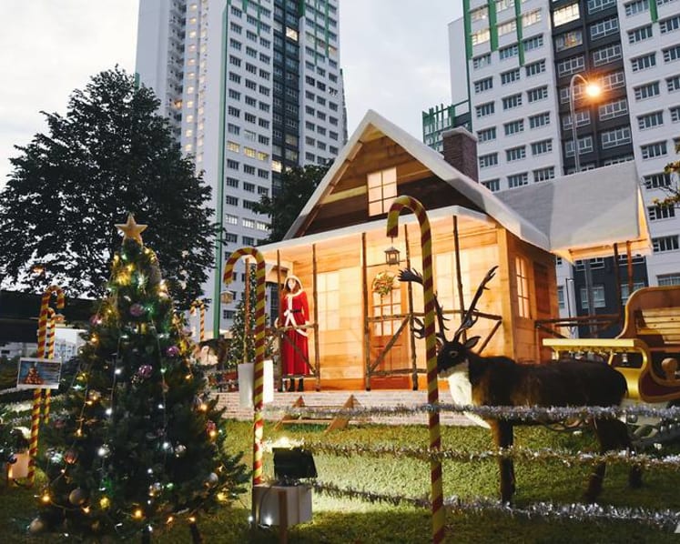 'Other places don't have this': Santa Claus of Marsiling returns with bigger, more elaborate display