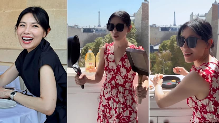 Sharon au heatwave fry egg