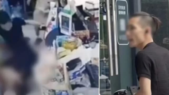 暴行又一宗！擅自充电被拒 中国男子暴打老板娘