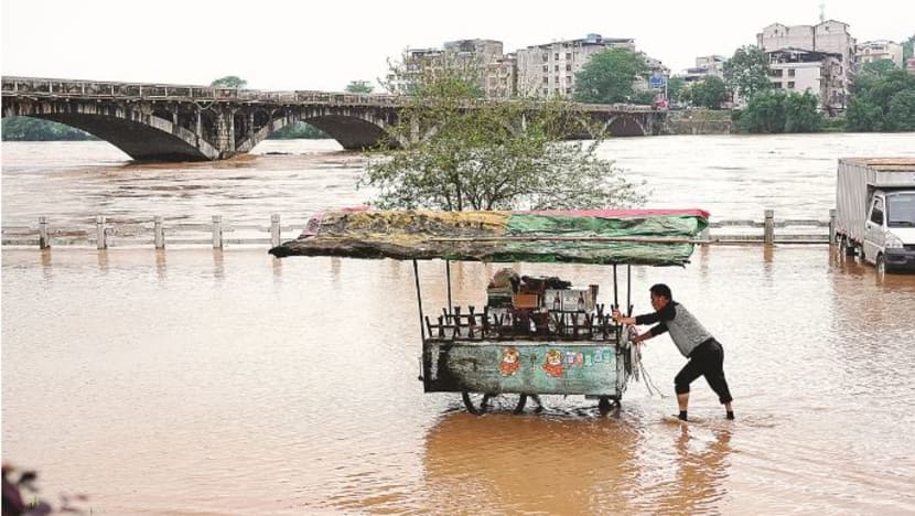 Selatan China dilanda ribut, 5 maut