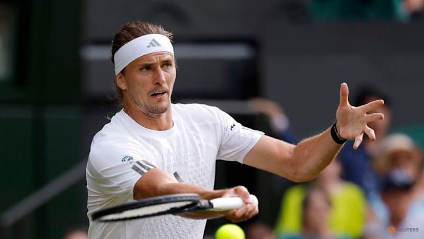 Zverev fends off Blockx barrage to avoid first-round loss