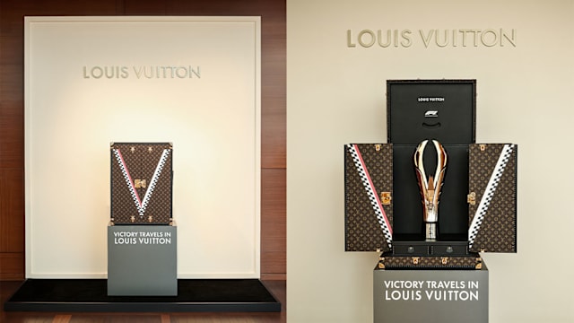 Louis Vuitton F1奖杯箱首次公开亮相　9月25日起滨海湾金沙限时展出