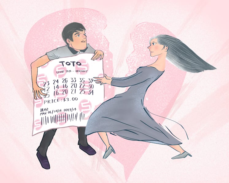 Are lottery winnings matrimonial assets?