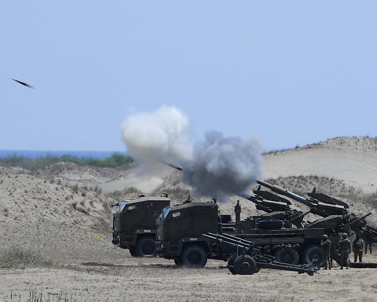 Philippine military drills to seize an island in the South China Sea