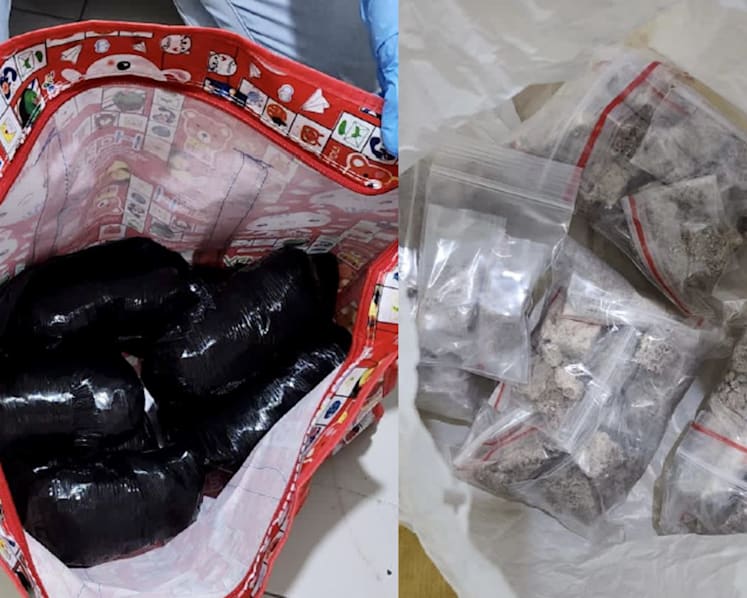 4 people arrested, S$480,000 worth of drugs seized in haul that included more than 6kg of heroin