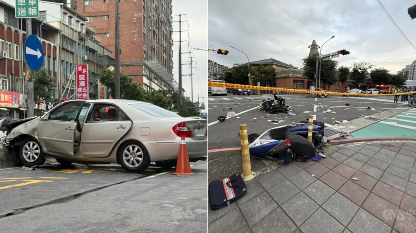 台湾新北市车祸3死12伤 肇事者为78岁高龄司机