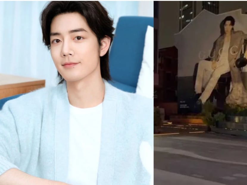 Fans fail to recognise Chinese actor Xiao Zhan even as he queues up with them to take a picture with his own ad