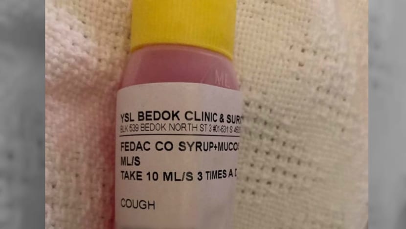 MOH investigating clinic that allegedly caused 14-month-old boy to overdose on cough medicine