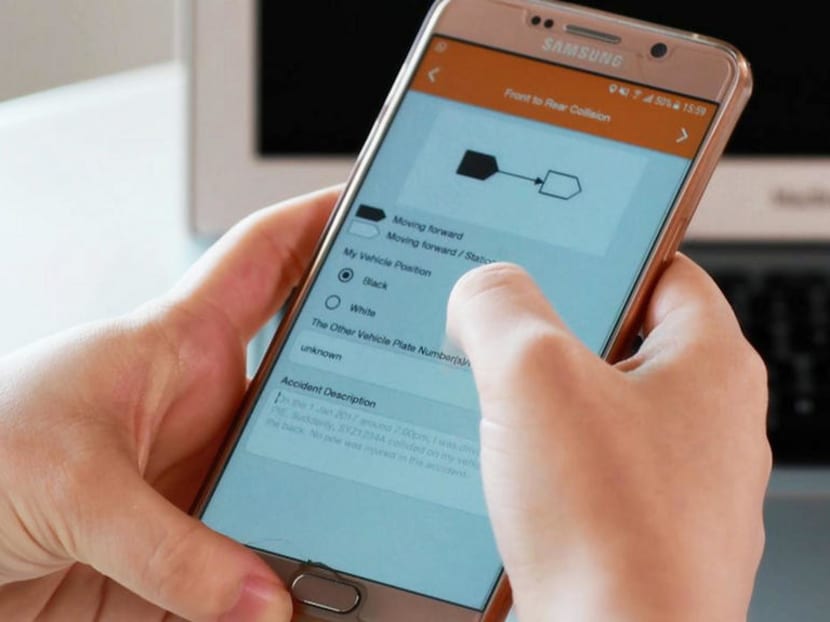 NTUC Income's Accident Reporting by Income app. Lum Chee Keat was convicted in the State Courts of conspiring with his ex-colleague, 42-year-old Jeffrey Yong Chee Meng, to cheat NTUC Income Insurance Co-operative.