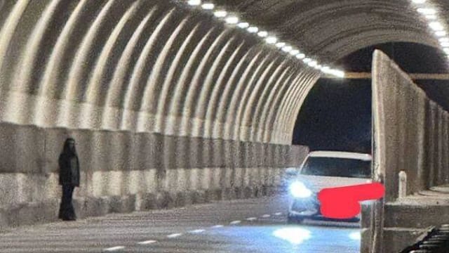 台湾隧道“女鬼”拍片吓坏路人 三人各罚209新元