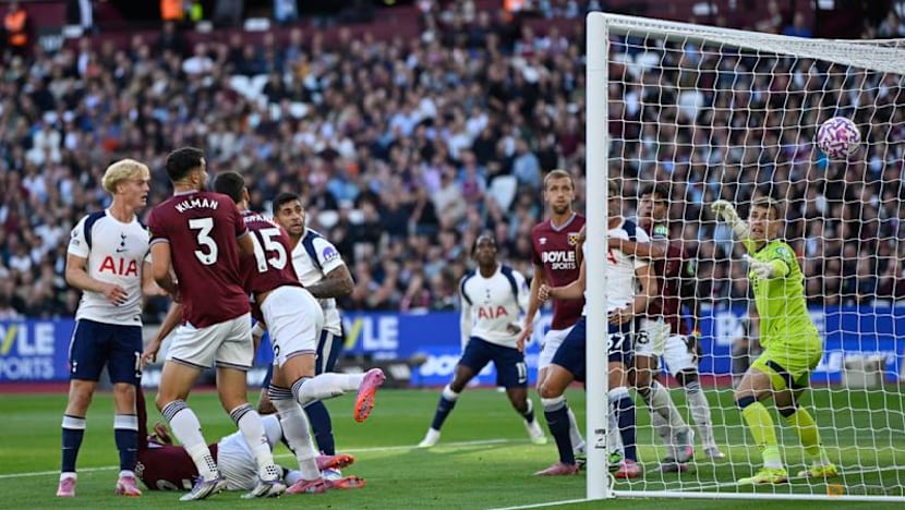 Spurs deepen West Ham's woes with 3-0 win as Soucek sees red
