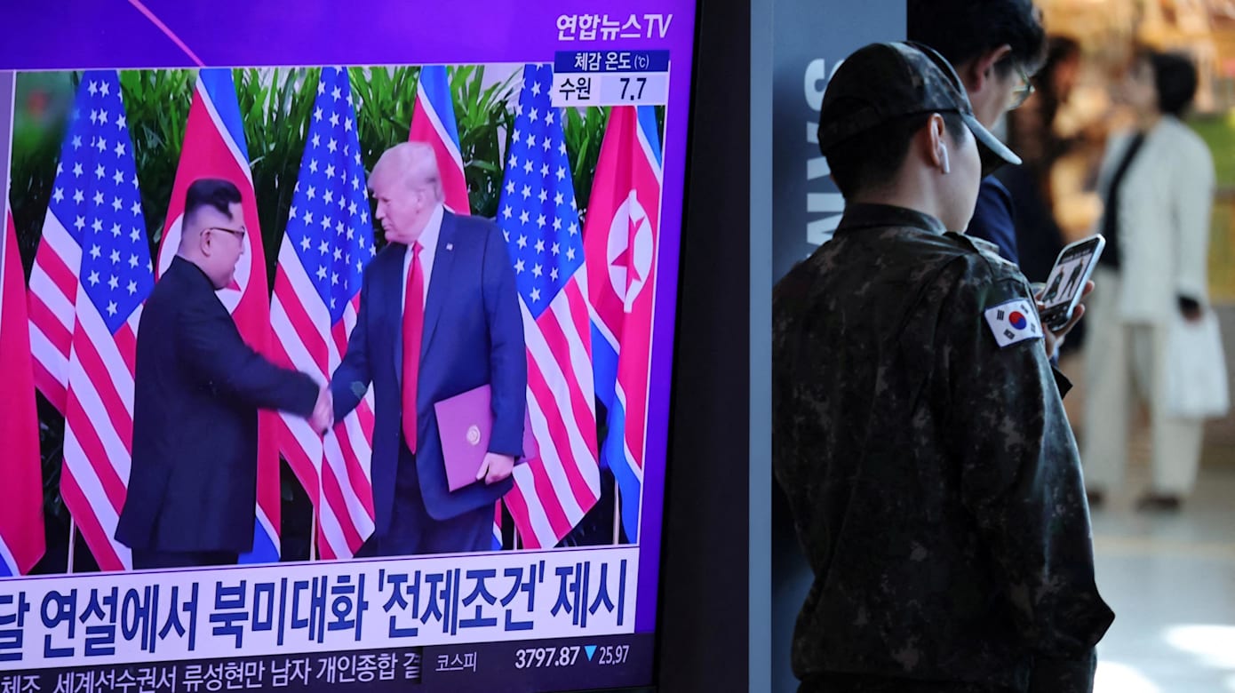 特朗普据报寻求重启特金会 或在APEC期间同金正恩会面