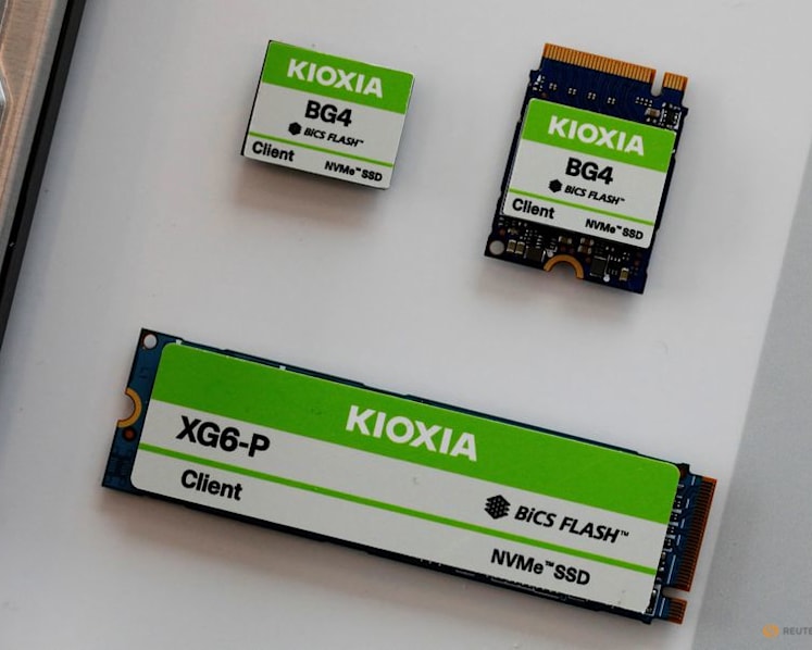 Kioxia ships next-gen memory samples as AI boom fuels dramatic comeback