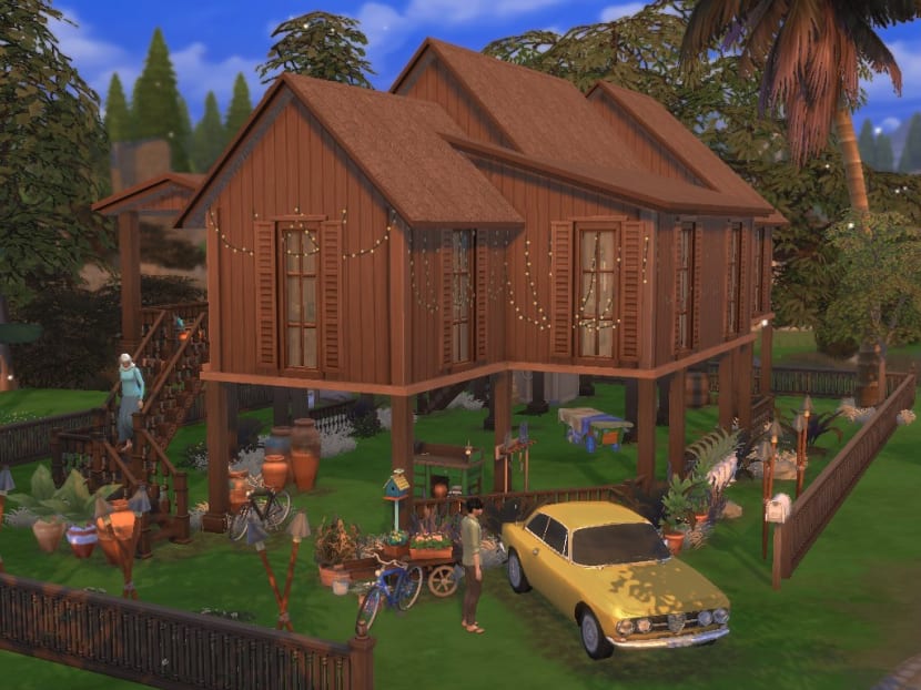 Players of The Sims 4 have been sharing their creations online to keep the festive spirit alive during the movement control order.