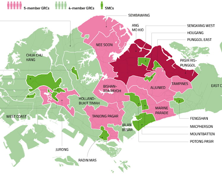GE2015 Nomination Day: Where political parties will contest