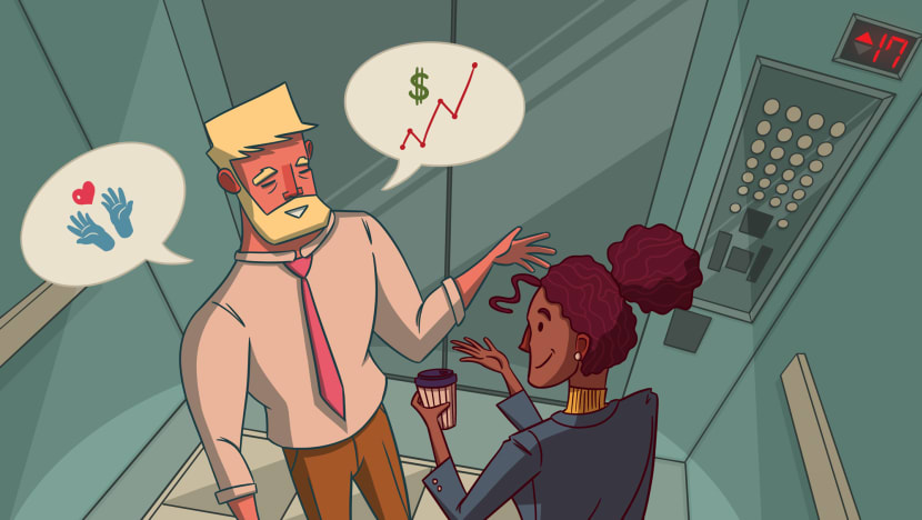 Make a 30-second ‘elevator pitch’ to success