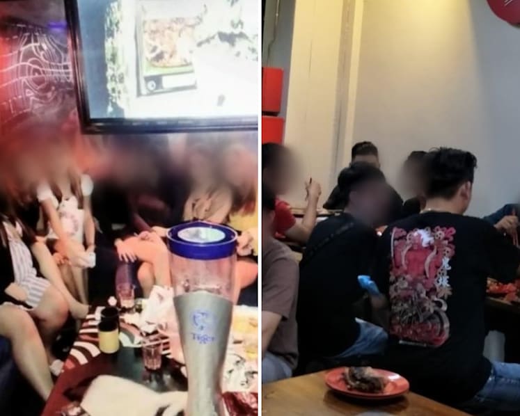 5 F&B outlets ordered to close for breaking Covid-19 safety rules; 16 outlets, 36 people fined