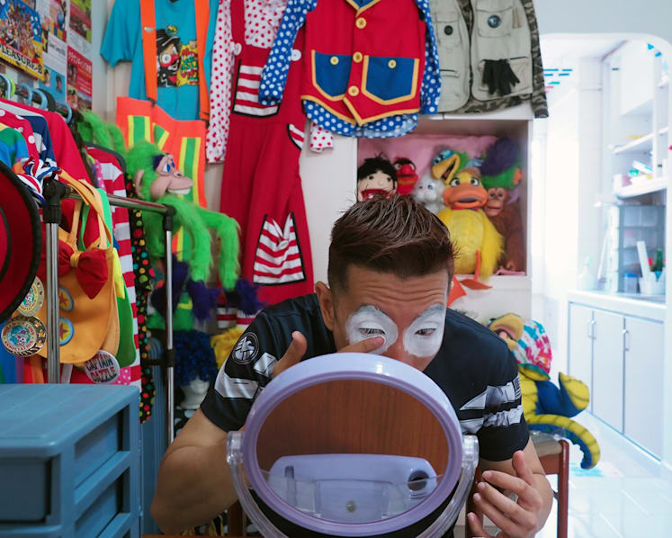 Clowning in Singapore not just for laughs
