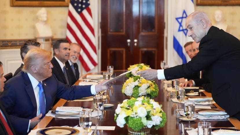 Netanyahu meets Trump at White House as Israel, Hamas discuss ceasefire