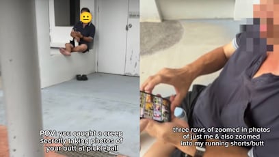 S'pore Woman Who Confronted Man For Secretly Taking Photos Of Her Says It's Not The First Time It Has Happened
