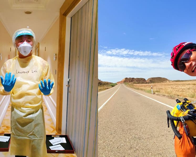 Singaporean cyclist quit his frontliner job, sets record for biking 7,400km across Europe