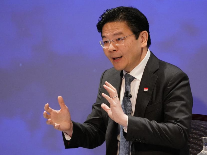 Deputy Prime Minister Lawrence Wong at the Nikkei Forum in Tokyo on May 25, 2023.