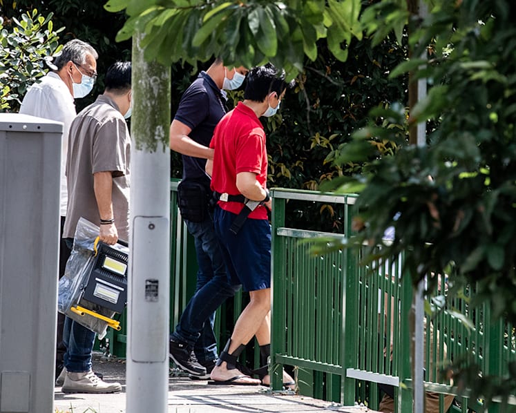 Greenridge Crescent boys’ deaths: 48-year-old father taken back to scene where bodies were found 