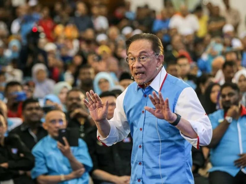 PKR president Datuk Seri Anwar Ibrahim officiates the Perak PKR Convention in Kuala Kangsar, December 3, 2019.