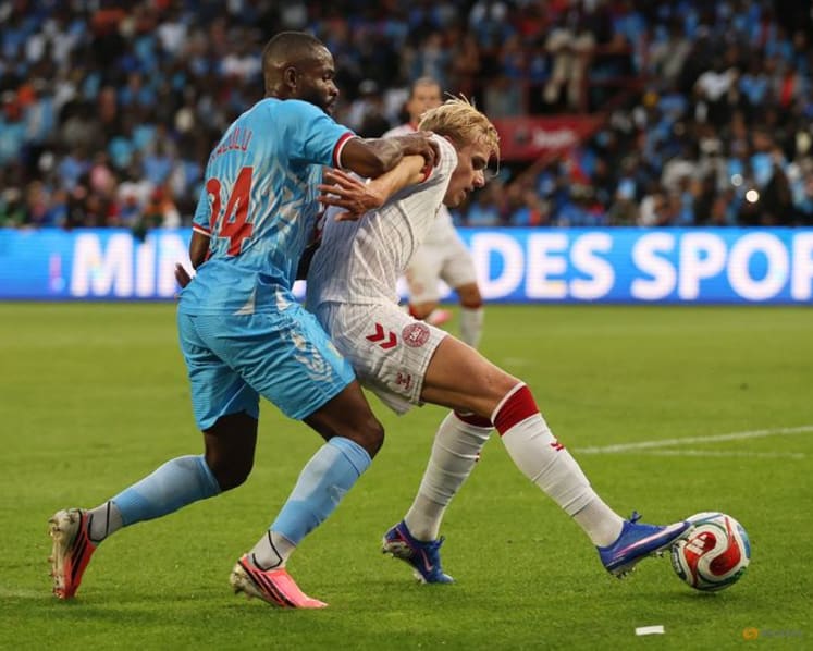 DR Congo held to goalless draw in World Cup warm-up against Denmark