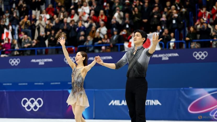 Figure Skating-Japan's Kihara says he skated through tears to claim Olympic pairs gold