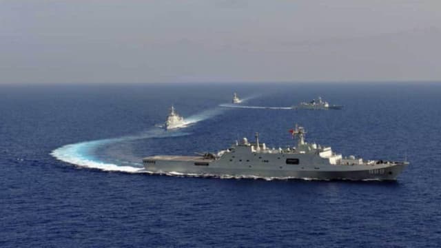中国大陆：台海非国际水域 中方享有主权