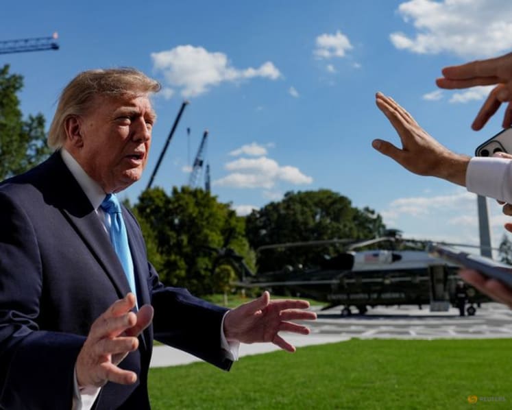 Trump says US moved bombers from UK base after 'threats'